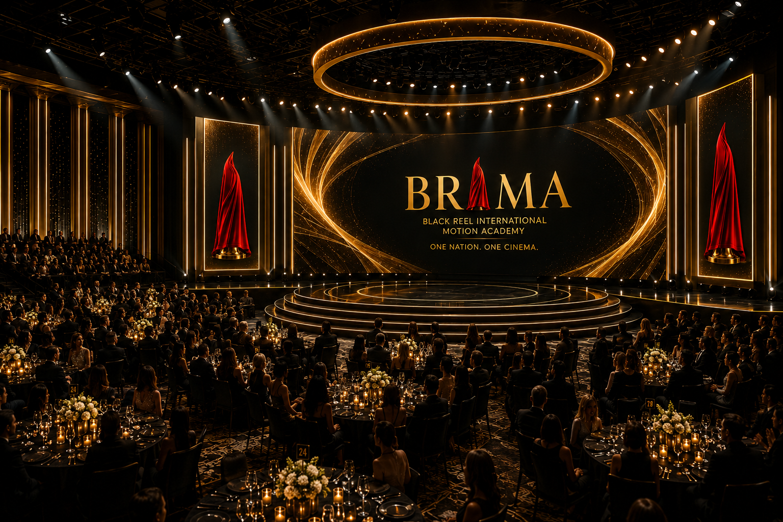 BRIMA gala stage