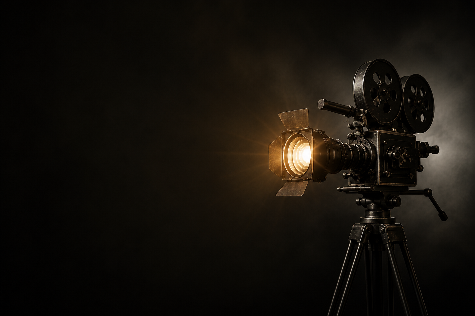 Vintage cinema camera